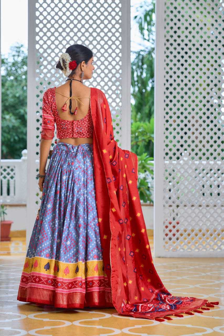 YNF TUSSAR SILK KESH187 Amisha LEHENGAS WHOLESALE SILK TRADITIONAL PRINTED LEHENGA WITH DUPTTA WEDDING LEHENGAS MANUFACTURER- Kapda Export