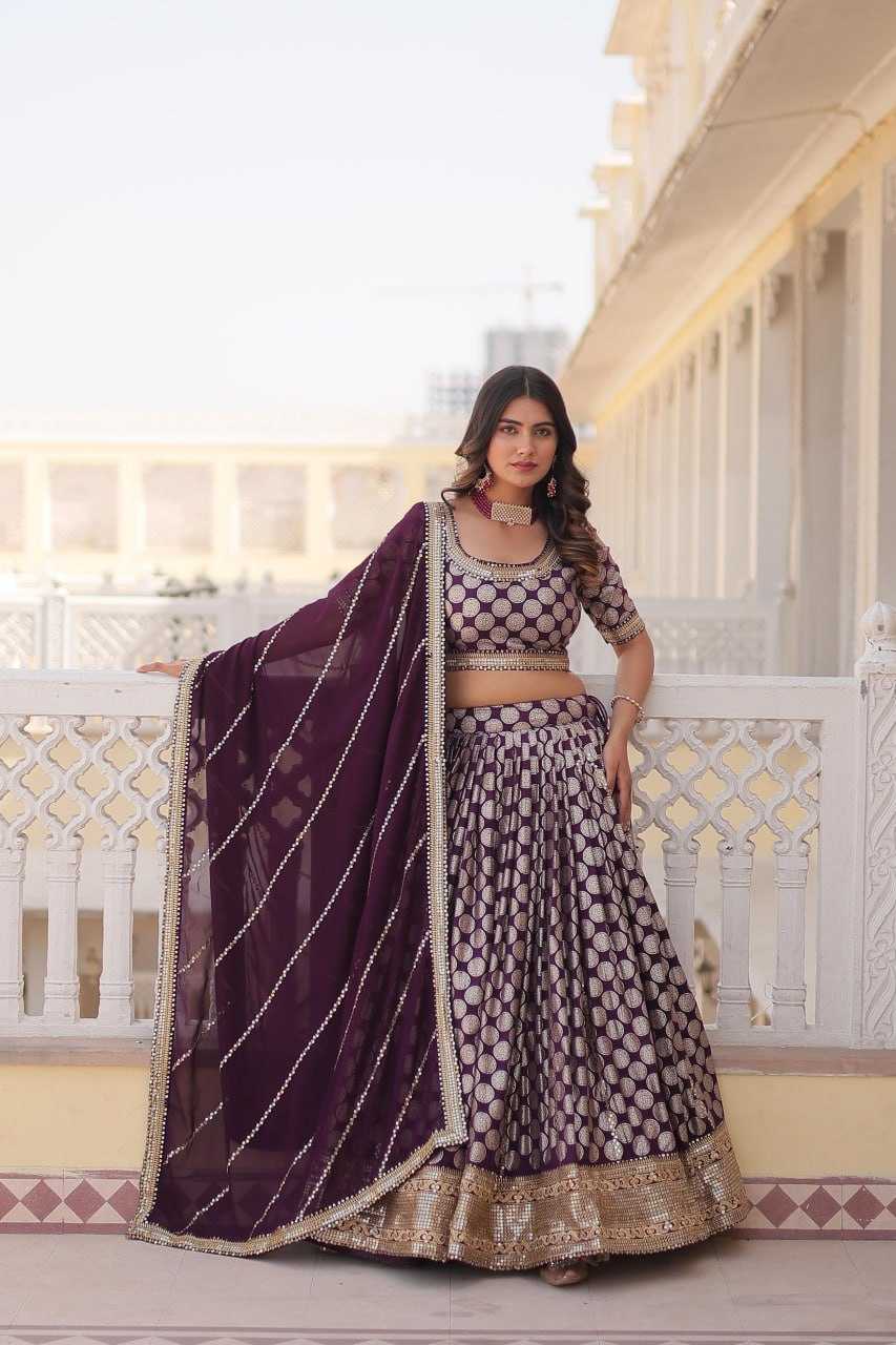 YNF VISCOSE KESH234 DSF01 LEHENGAS WHOLESALE WEDDING EMBROIDERED ZARI WORK LEHENGAS MANUFACTURER- Kapda Export