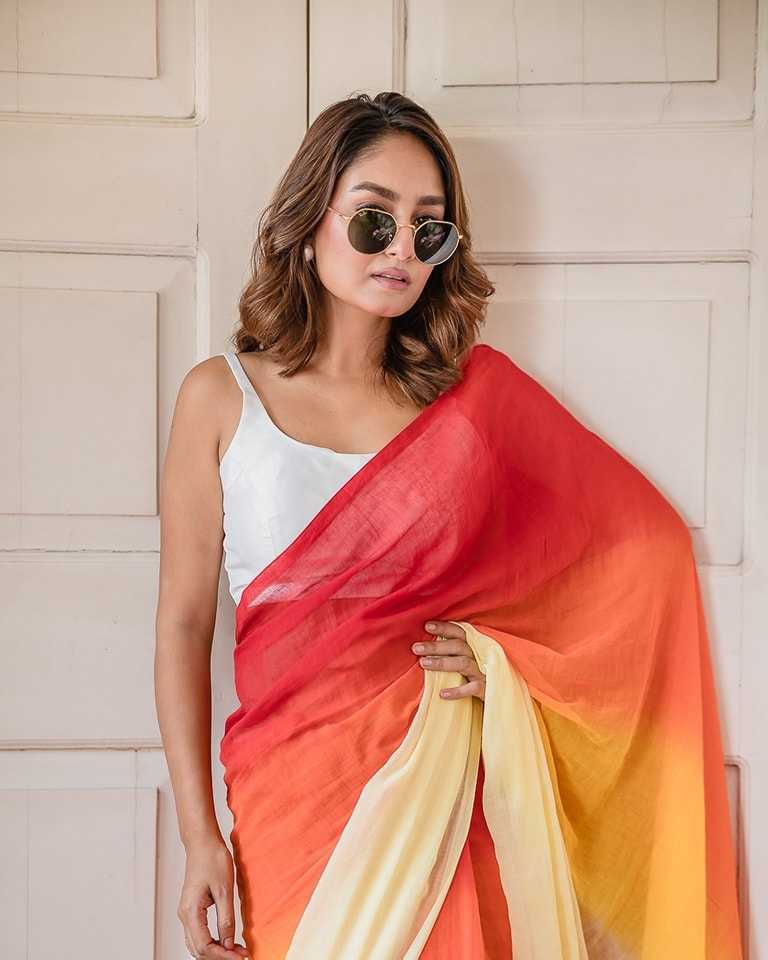 YNF LINEN KESH223 515 SAREE WHOLESALE LINEN PRINTED PLAIN SAREE MANUFACTURER- Kapda Export