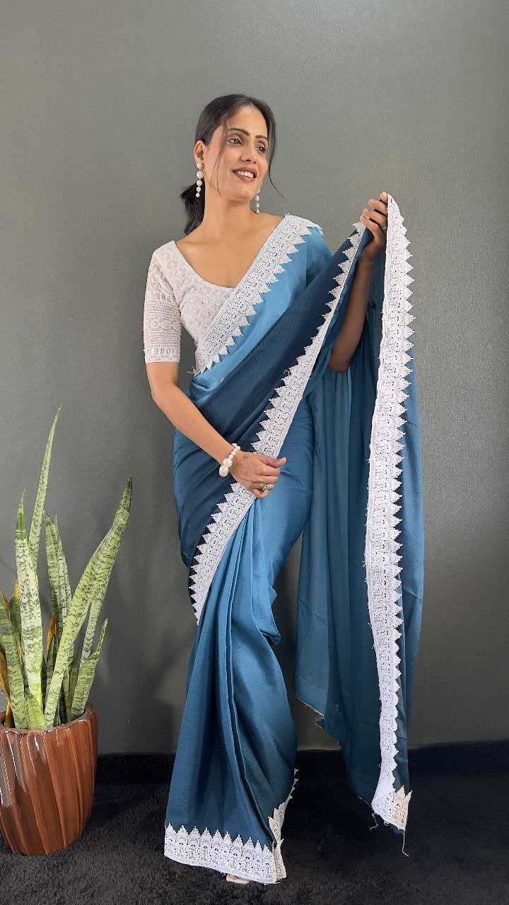 Ynf Chinon KESH464 DAMINI Sarees Wedding Collections Festive Collections Wholesale Fancy Sarees Chikan Sarees Festive Sarees Manufacturer- Kapda Export