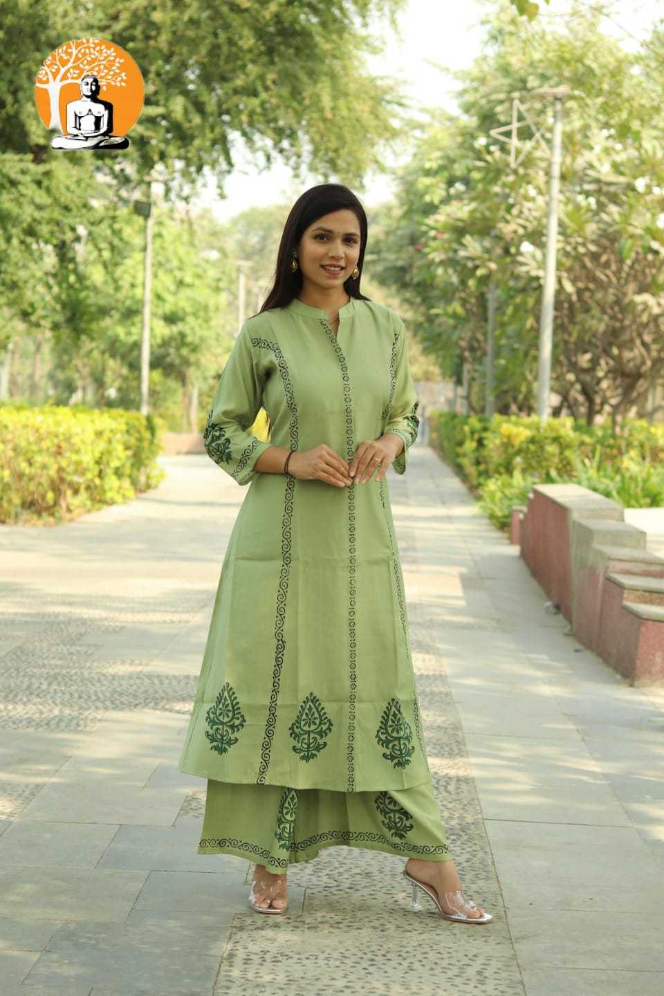 Ynf Heavy Roman Silk RIN143 RMP15 Kurti Wholesale Fancy Kurti Block Print Kurtis Kurti With Palazzo Manufacturer- Kapda Export