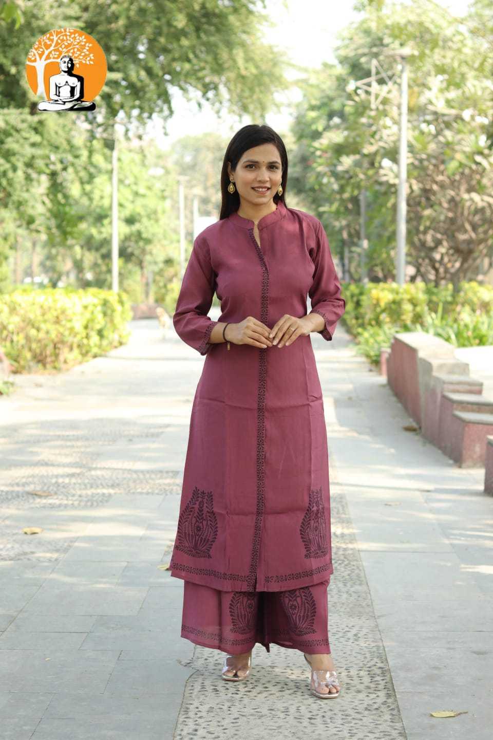 Ynf Heavy Roman Silk RIN143 RMP15 Kurti Wholesale Fancy Kurti Block Print Kurtis Kurti With Palazzo Manufacturer- Kapda Export