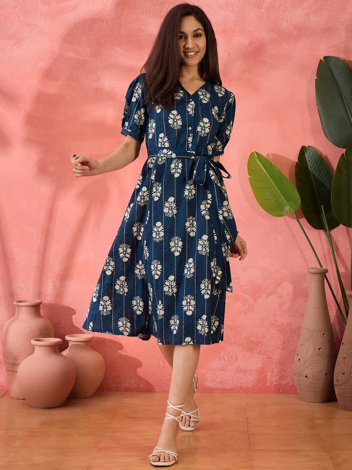 Ynf Pure Cotton KESH113 Sanjana Lifestyle-Anaya Suits & Dresses Rakhi Collections Festive Collections Wholesale Casual Dresses Party Wear Dresses Cotton Dresses Manufacturer- Kapda Export