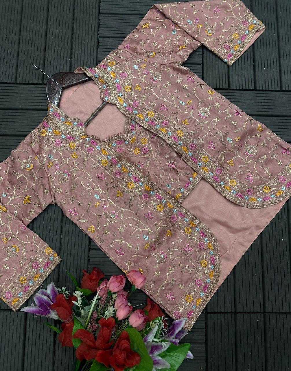 Ynf Rangoli Silk RIN170 ST-1078 Sarees Wedding Collections Festive Collections Wholesale Ready To Wear Sarees Embroidered Sarees Saree with Belt Manufacturer- Kapda Export