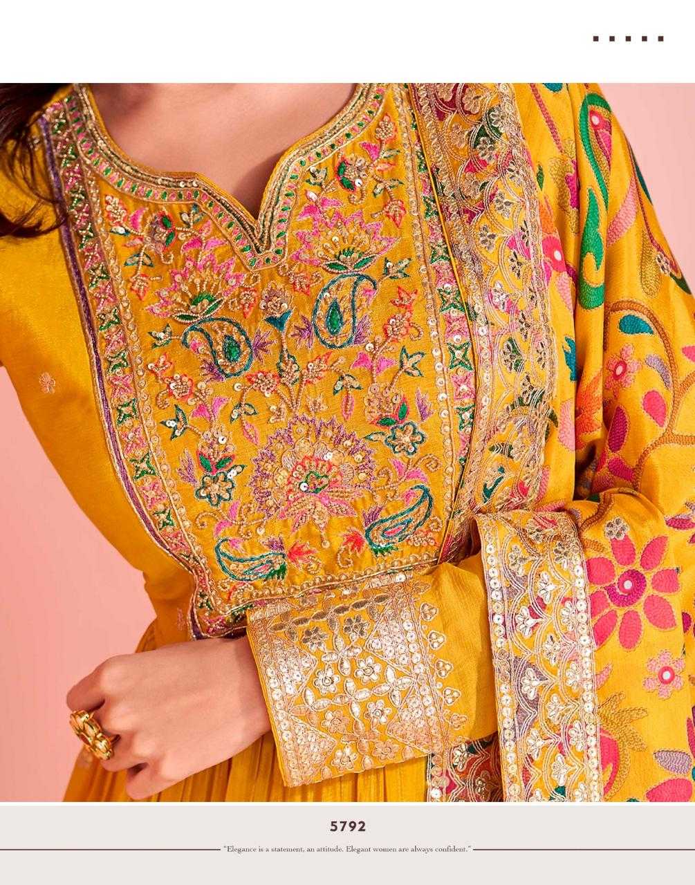 Ynf Chinon Silk RIN184 SAYURI DESIGNER-MAYURI Suits & Dresses Rakhi Collections Festive Collections Wholesale Party wear suits Silk Suits Embroidered Suits Manufacturer- Kapda Export