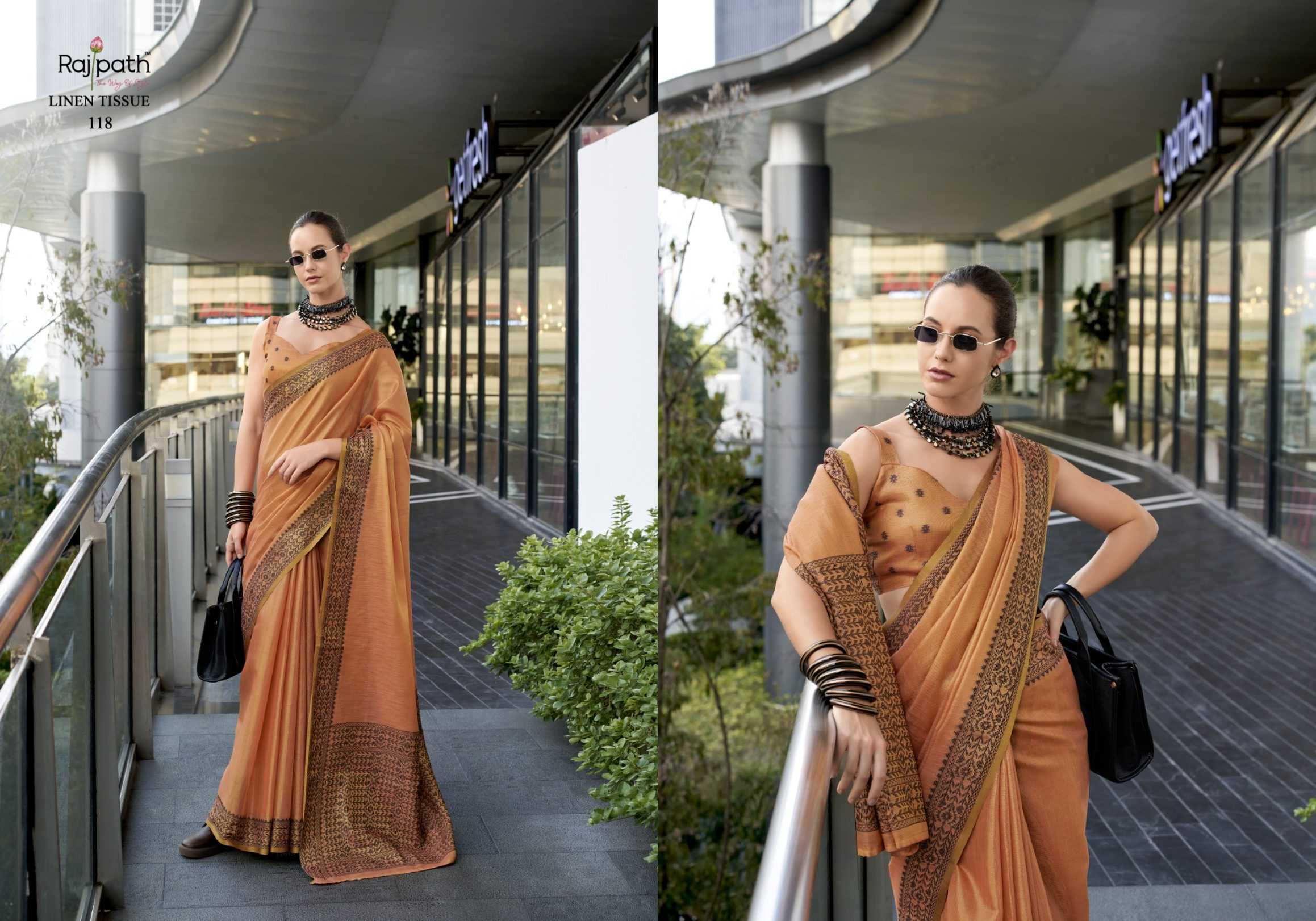 Ynf Linen KESH113 Rajpath-Blackberry Sarees Rakhi Collections Festive Collections Wholesale Party Wear Sarees Fancy Sarees Linen Sarees Manufacturer- Kapda Export