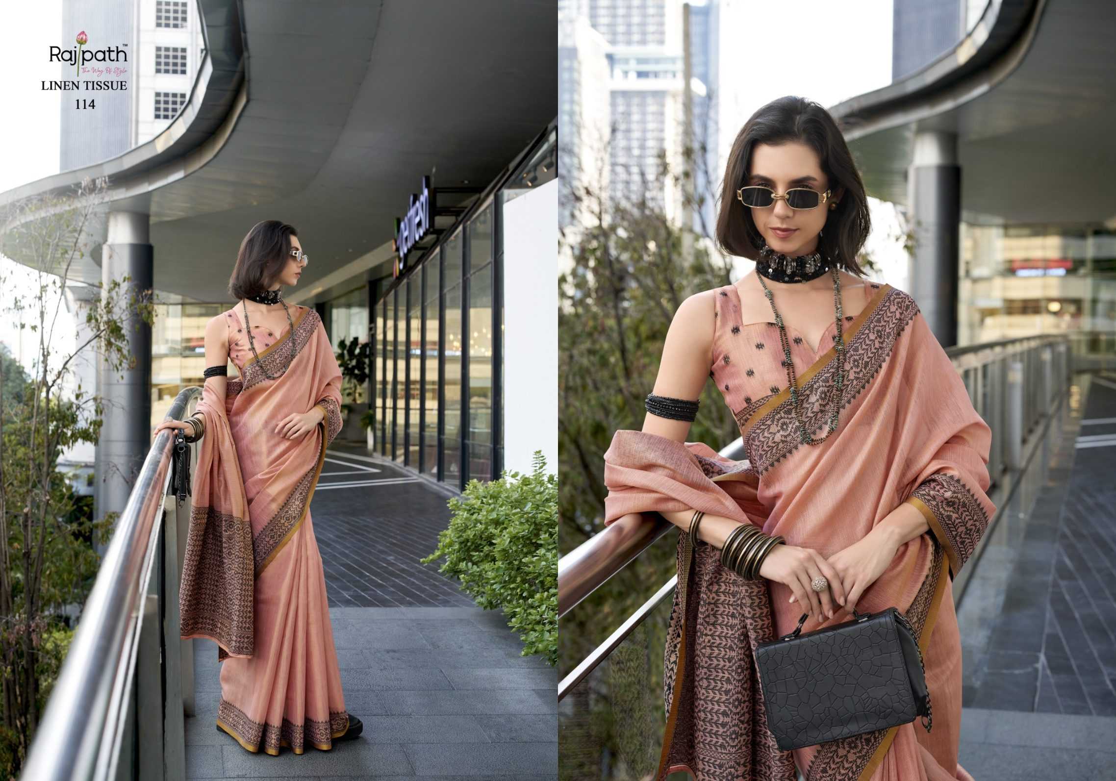 Ynf Linen KESH113 Rajpath-Blackberry Sarees Rakhi Collections Festive Collections Wholesale Party Wear Sarees Fancy Sarees Linen Sarees Manufacturer- Kapda Export