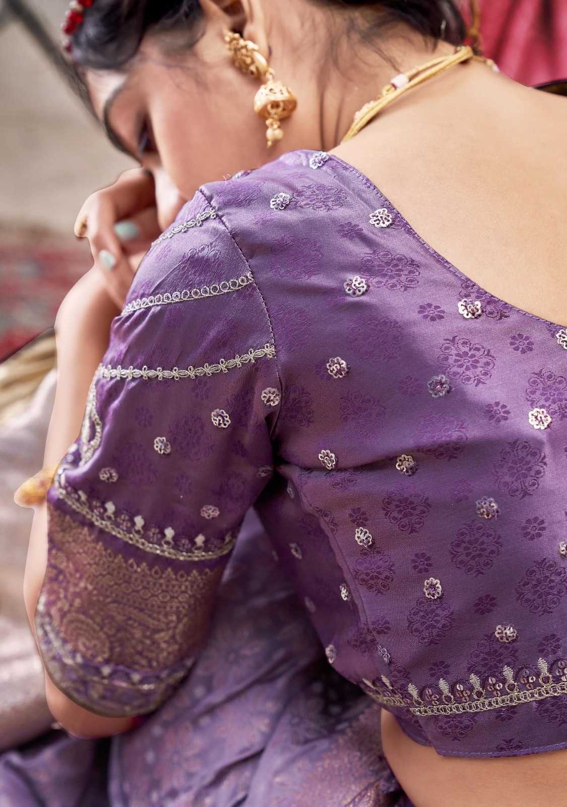 Ynf Satin Silk RIN184 Kala Jamun-Kalaa Sarees Diwali Collections Festive Collections Wholesale Fancy Sarees Embroidered Sarees Satin Sarees Manufacturer- Kapda Export