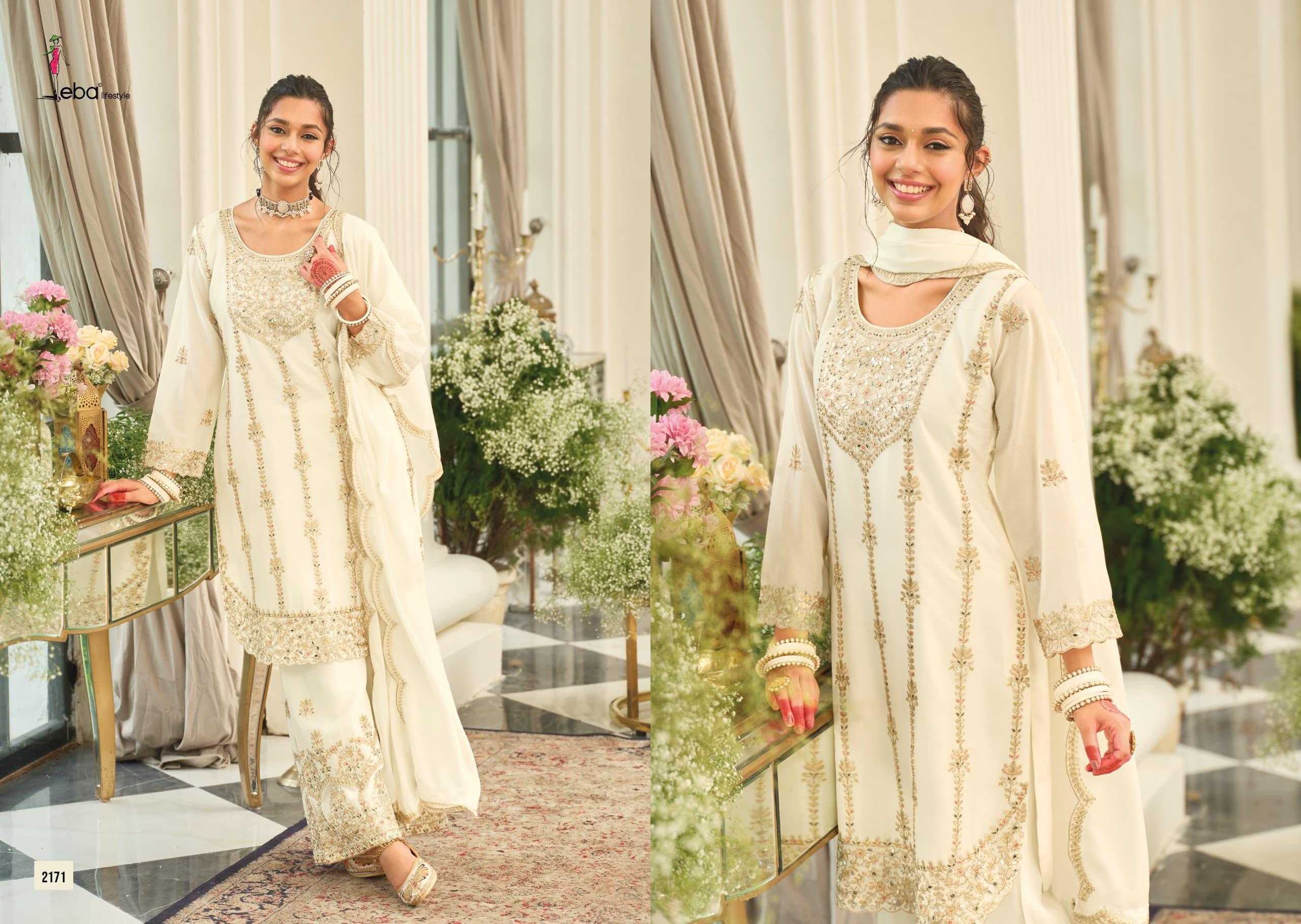 Ynf Chinon KESH677 Pallavi Suits & Dresses Wholesale Embroidery Suits Palazzo Suit Designer Suits Manufacturer- Kapda Export