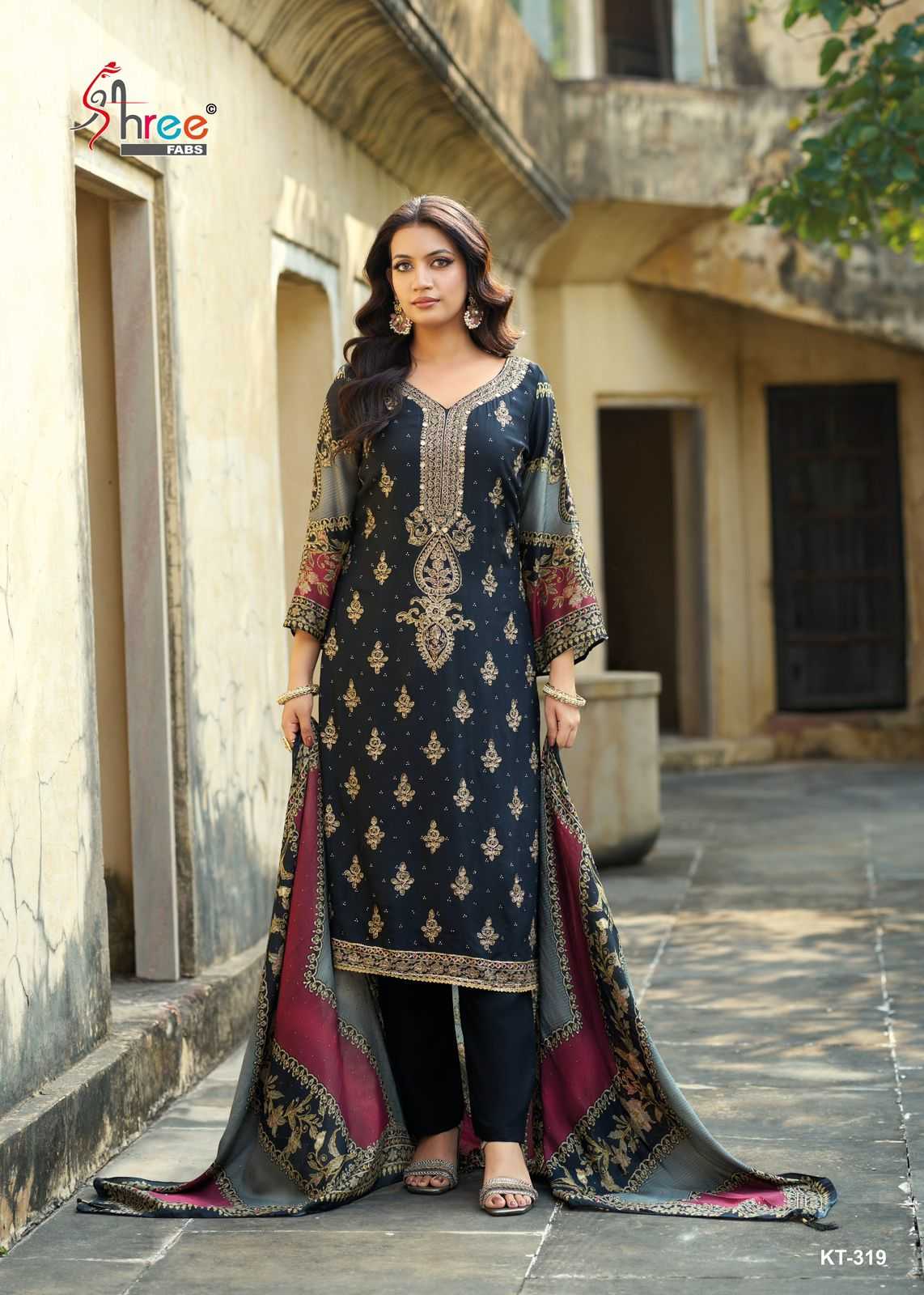 Ynf Muslin KESH677 319 Suits & Dresses Wholesale Printed Suits Wedding Suits Designer Suits Manufacturer- Kapda Export