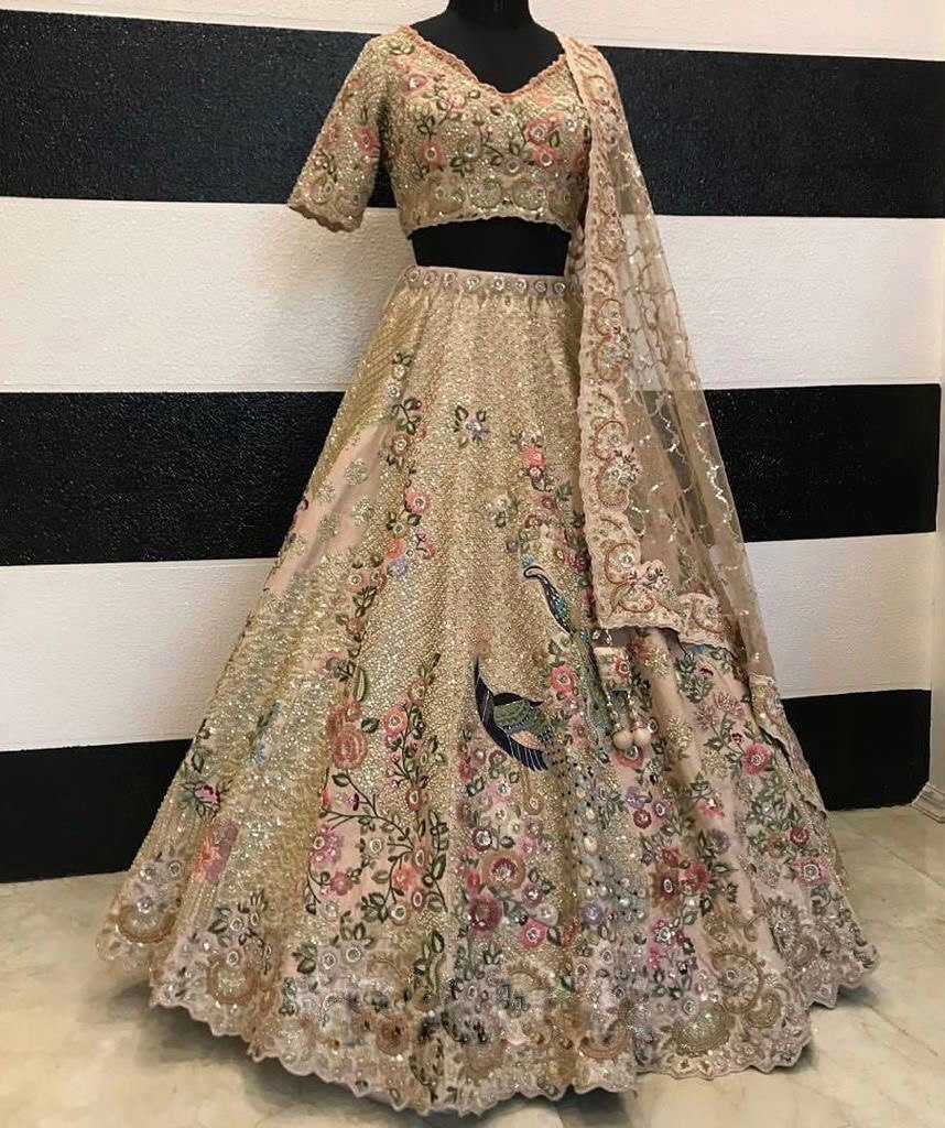 YNF JAPAN SARTIN RIN108 1428 LEHENGAS WHOLESALE DESIGNER BRIDAL WEDDING LEHENGAS MANUFACTURER