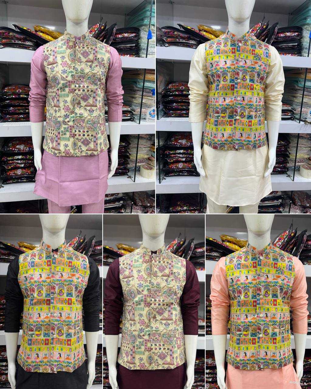 YNF BANGLORI SILK RIN125 Rajwadi MENS WEAR WHOLESALE MENS KURTA PYJAMA MANUFACTURER