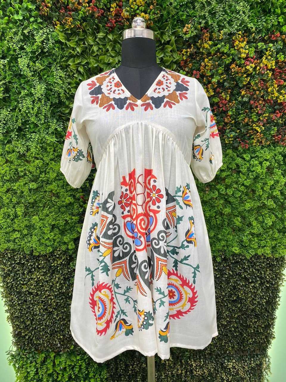 YNF COTTON RIN141 1697 WESTERN WEAR WHOLESALE ONE PIECE DRESS MANUFACTURER