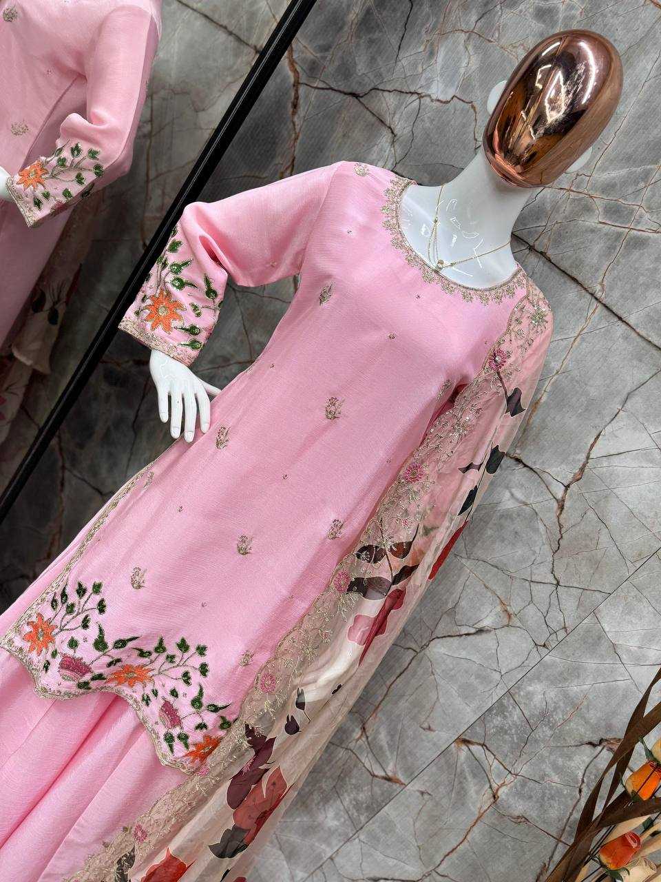 YNF CHINON RIN141 1883 SUITS & DRESSES WHOLESALE SHARARA SALWAR EMBROIDERY LADIES SILK LADIES PARTY WEAR WEDDING SUITS MANUFACTURER