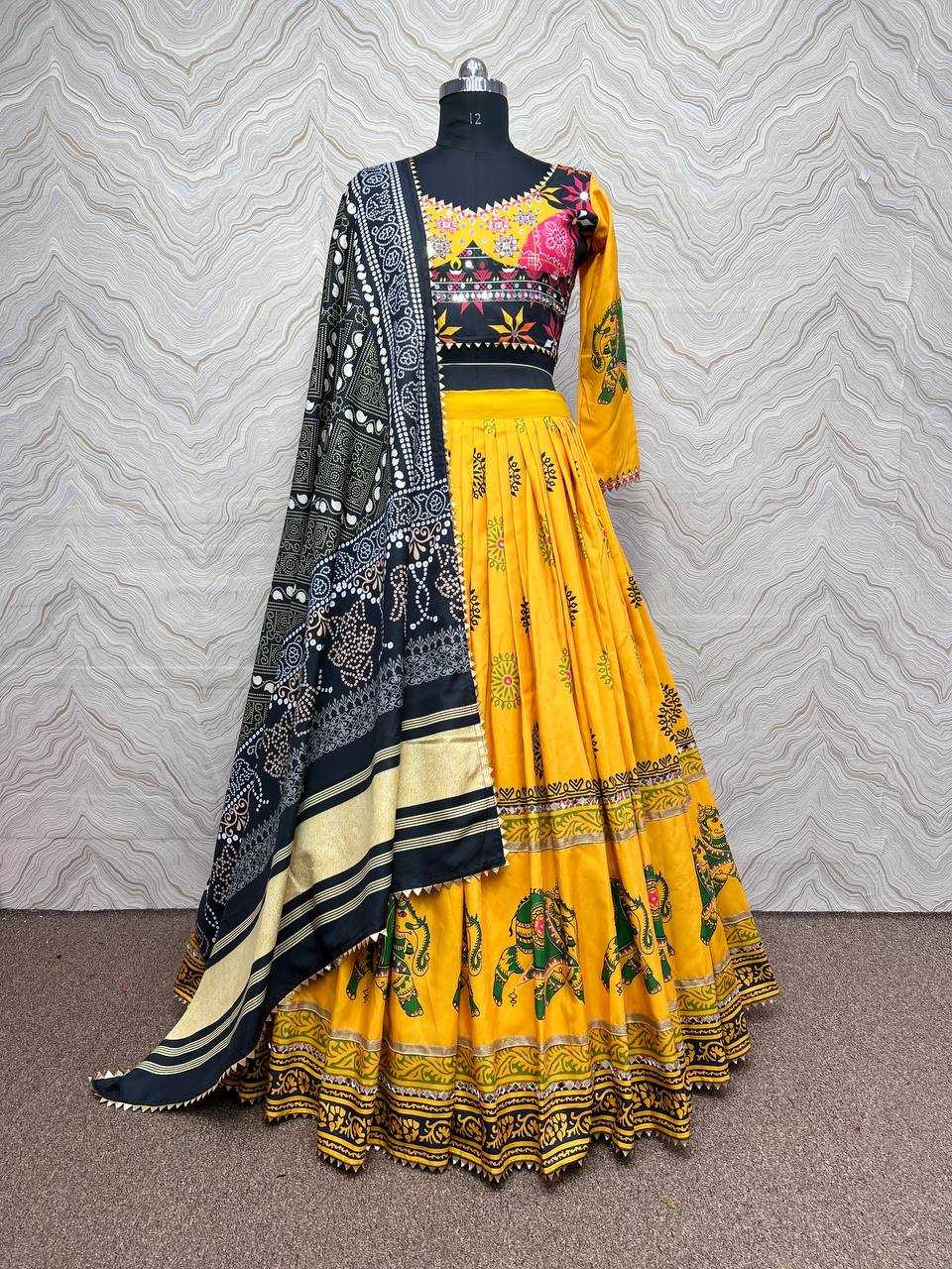 YNF PURE COTTON KESH157 1658 LEHENGAS WHOLESALE PRINTED TRADITIONAL LEHENGAS MANUFACTURER