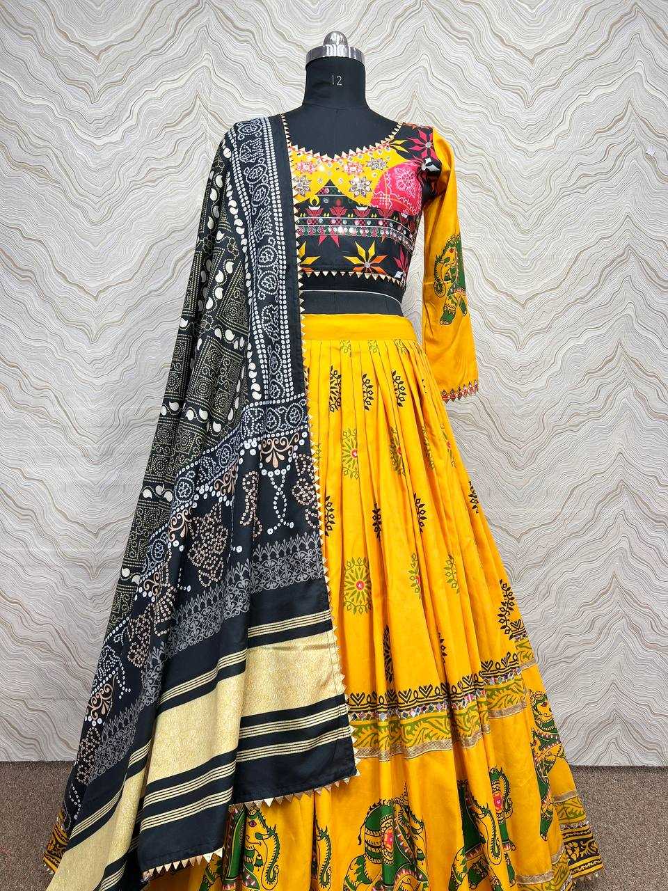 YNF PURE COTTON KESH157 1658 LEHENGAS WHOLESALE PRINTED TRADITIONAL LEHENGAS MANUFACTURER