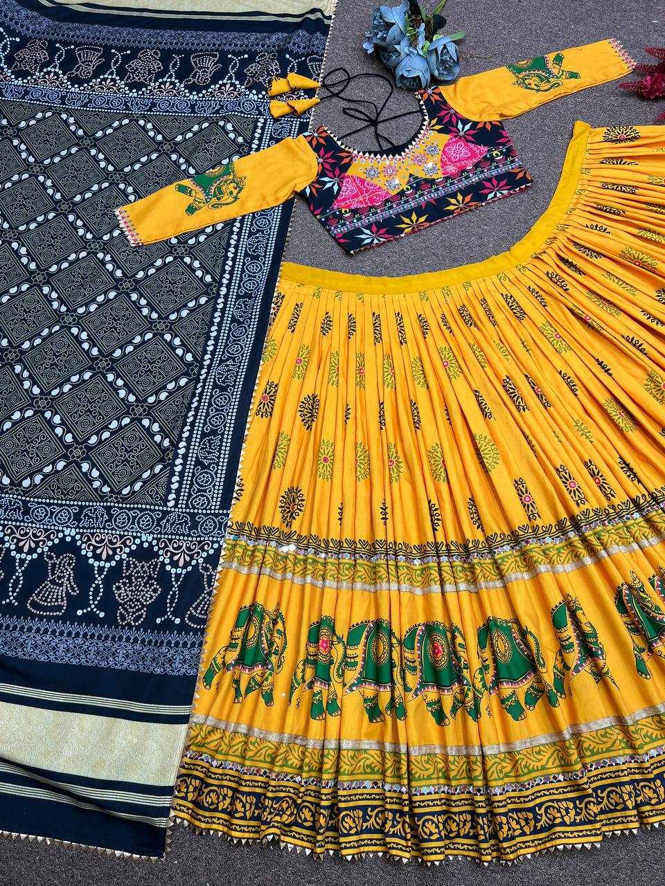 YNF PURE COTTON KESH157 1658 LEHENGAS WHOLESALE PRINTED TRADITIONAL LEHENGAS MANUFACTURER