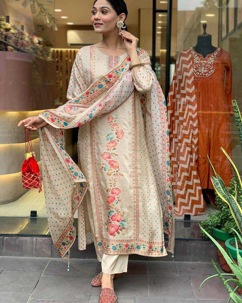 YNF SATIN KESH211 LDY93 SUITS & DRESSES WHOLESALE LADIES PRINTED EMBROIDERY STRAIGHT CUT LONG KURTI SUITS MANUFACTURER