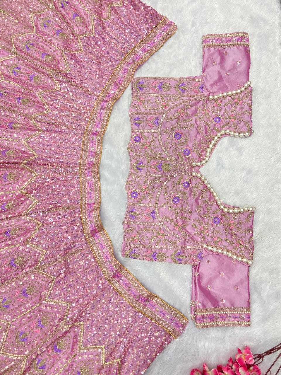 YNF SILK RIN121 998 LEHENGAS WHOLESALE WEDDING EMBROIDERED SILK DESIGNER LEHENGAS MANUFACTURER