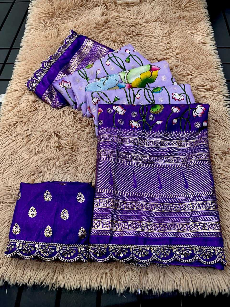 YNF SOFT DOLA KESH110 RADHA34 SILK SAREES WHOLESALE DOLA SILK SOFT SILK PRINTED SILK SAREES MANUFACTURER