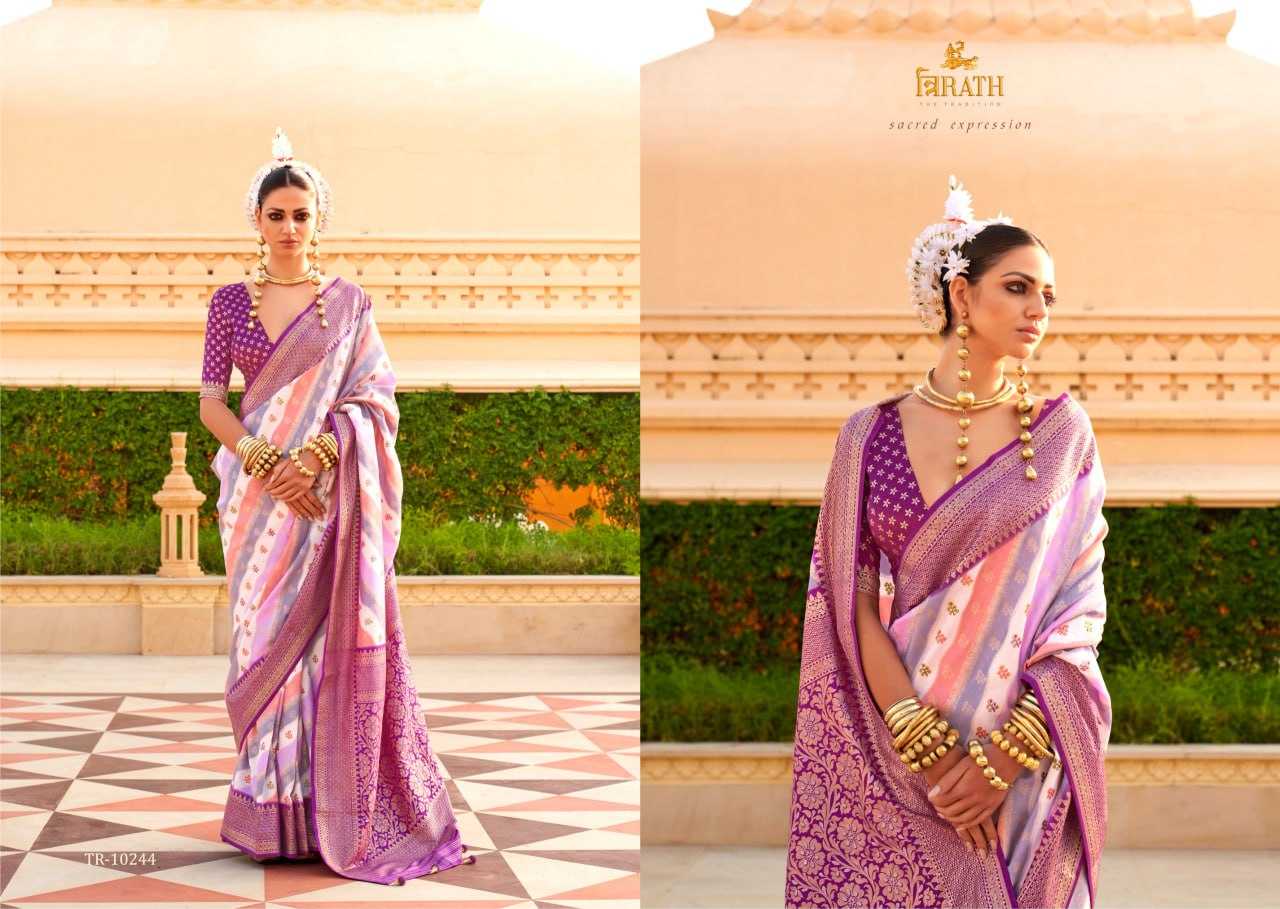 YNF CHINON KESH113 Pratha CLOTHING BRANDS WHOLESALE TRIRATH SAREES MANUFACTURER