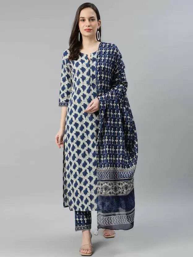 YNF COTTON KESH179 AHB71 SUITS & DRESSES WHOLESALE PRINTED COTTON PARTY WEAR BLUE SALWAR SUITS MANUFACTURER