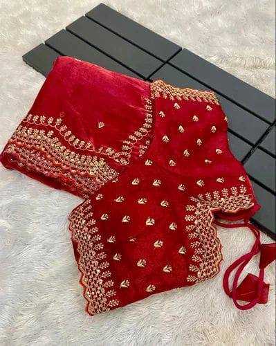 YNF JIMMY CHOO RIN187 671 SAREES WHOLESALE EMBRODERY JIMMY CHOO SEQUIN CUTWORK RED SAREES MANUFACTURER- Kapda Export