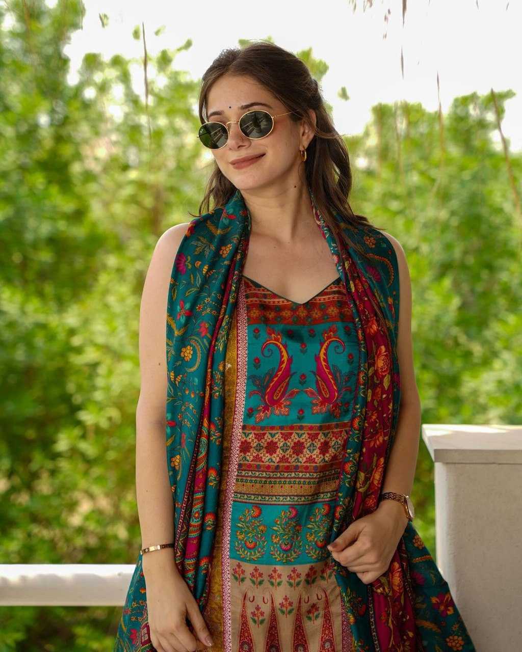 YNF MUSLIN KESH164 G65 SUITS & DRESSES WHOLESALE PRINTED LONG KURTI SLEEVELESS DRESSES SUITS MANUFACTURE- Kapda Export