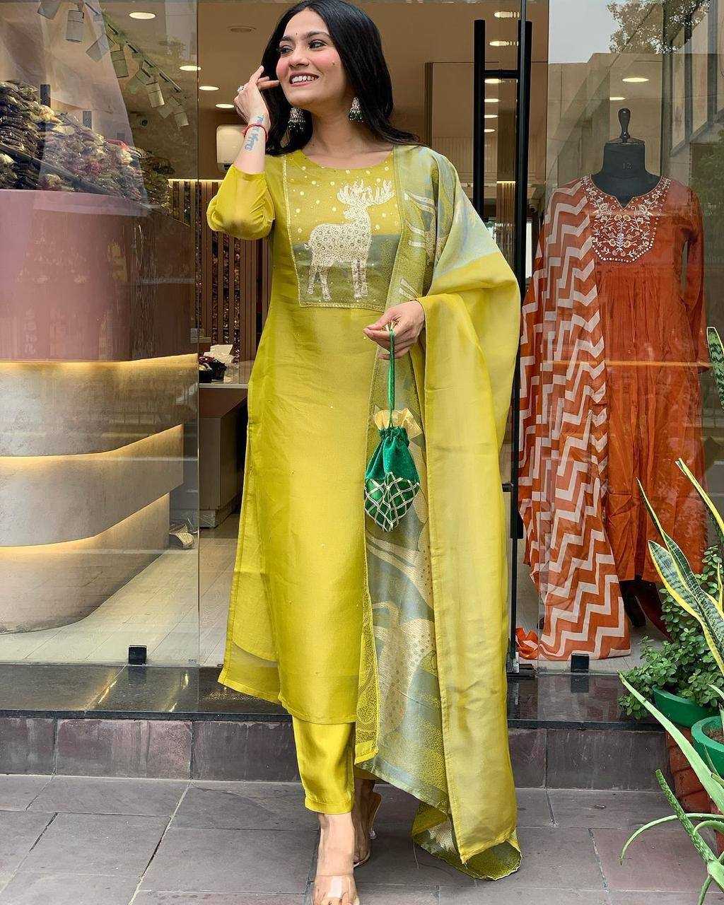 YNF PREMIUM ROMAN SILK KESH211 LDY103 SUITS & DRESSES WHOLESALE ZARI WORK SILK LONG KURTI SUITS MANUFACTURE 