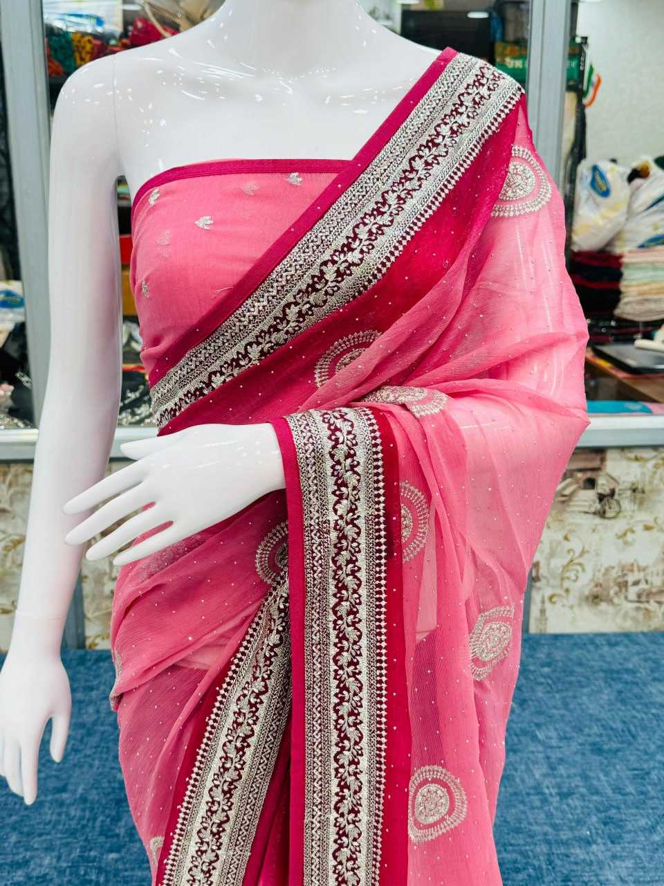 YNF SIMAR SILK  KESH114 3405 SAREES WHOLESALE DESIGNER FANCY WEDDING PARTY WEAR SAREES MANUFACTURER- Kapda Export