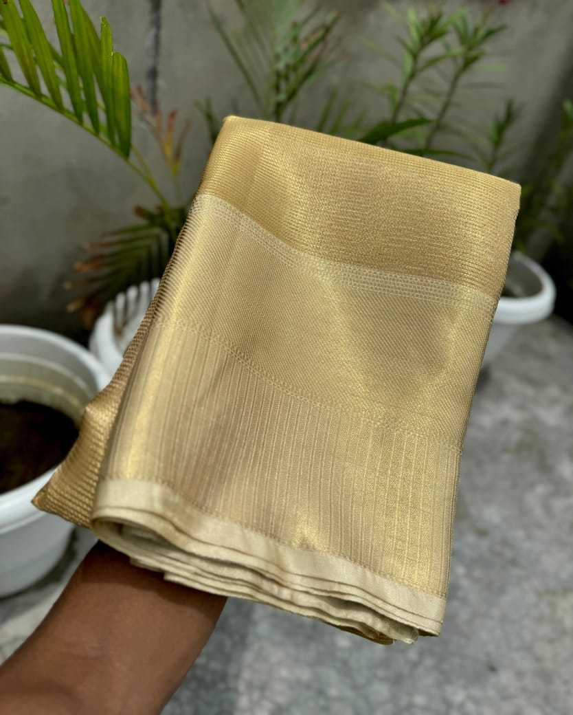 YNF TISSUE SILK KESH131 RANI MUKHERJEE Tissue Silk SAREES WHOLESALE TISSUE SILK PLAIN ZARI SAREES MANUFACTURER- Kapda Export