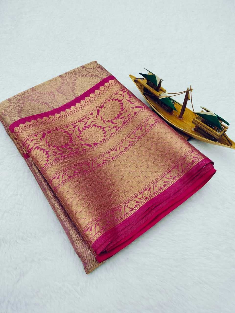 YNF BANARASI SOFT SILKKESH131 JYOTHIKA BRIDAL SAREES WHOLESALE BANARASI SILK PURE ZART TRADITIONAL FESTIVEL SILK BRORDER SILK BANARASI SAREES MANUFACTURER- Kapda Export