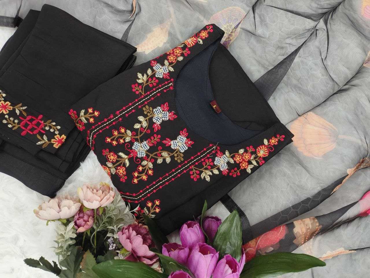 YNF CHANDERI COTTON KESH174 KALINI SUITS & DRESSES WHOLESALE LONG KURTI EMBROIDERY CHANDERI LADIES SALWAR SUITS MANUFACTURE- Kapda Export