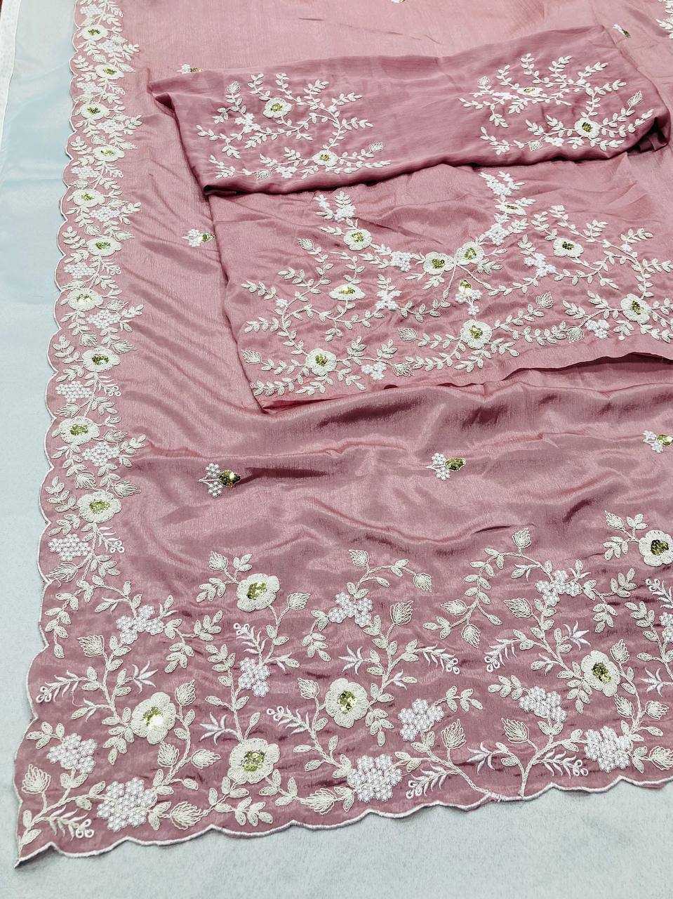 YNF CHINON SILK RIN188 Bhakti WHOLESALE PARTY WEAR TRADITIONAL DESIGNER LADIES  SAREES MANUFACTURER- Kapda Export