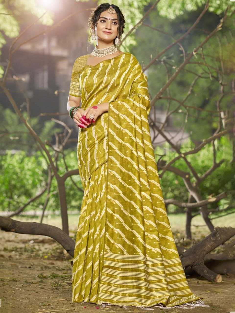 YNF COTTON BUNAWAT RIN195 VOL-02 CLOTHING BRANDS WHOLESALE SAREES MANUFACTURER- Kapda Export