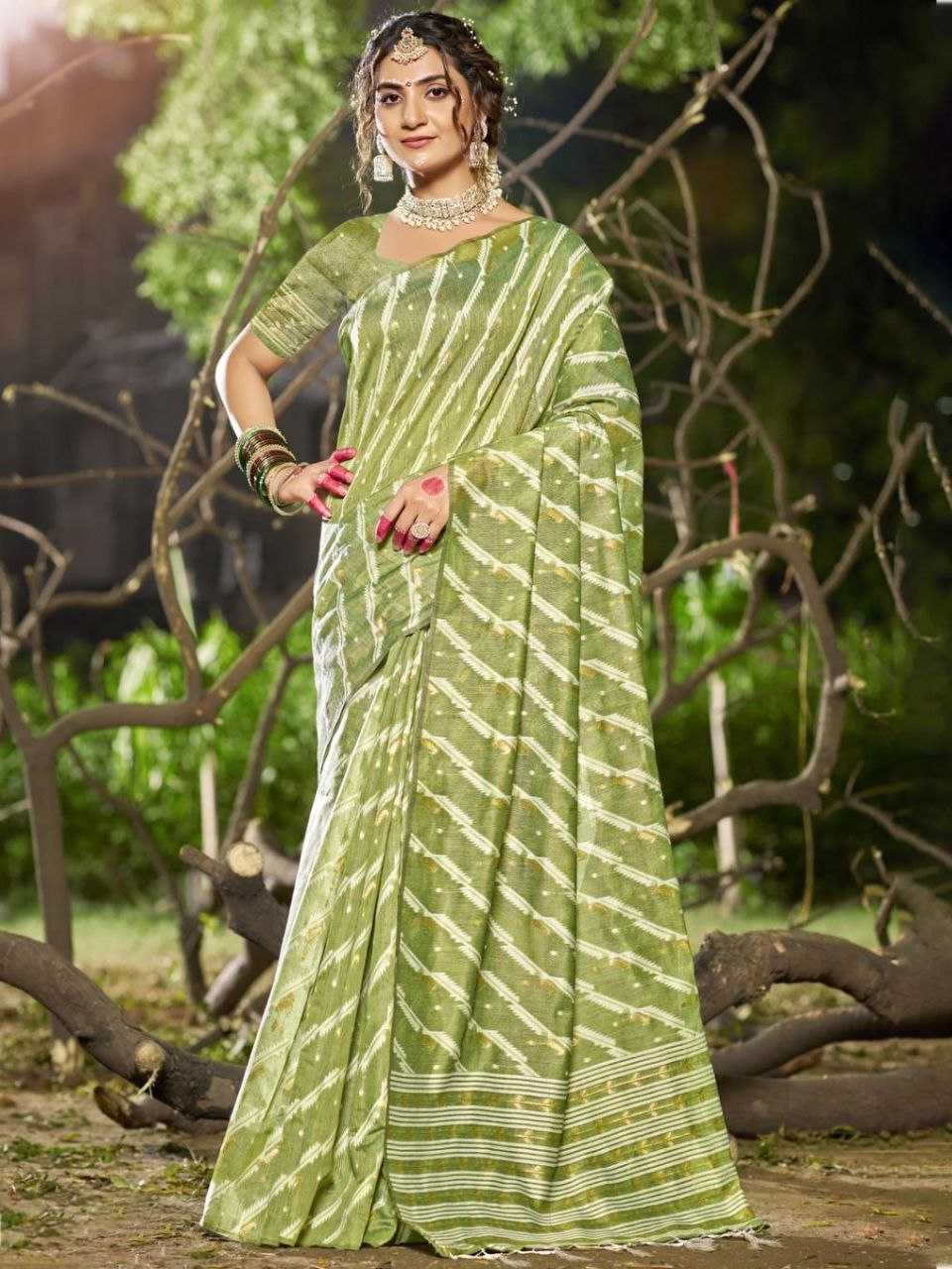 YNF COTTON BUNAWAT RIN195 VOL-02 CLOTHING BRANDS WHOLESALE SAREES MANUFACTURER- Kapda Export