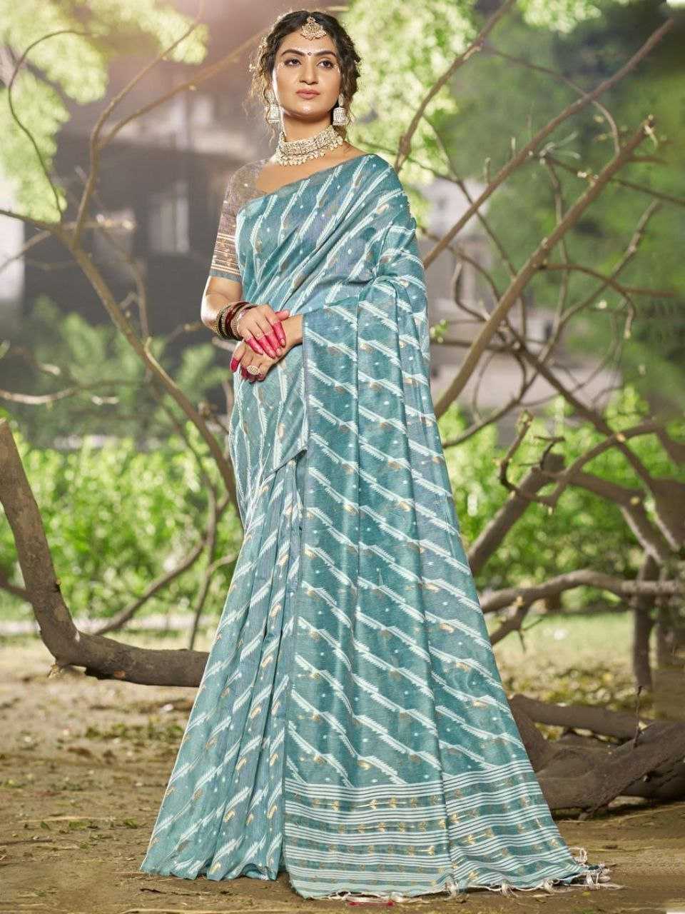 YNF COTTON BUNAWAT RIN195 VOL-02 CLOTHING BRANDS WHOLESALE SAREES MANUFACTURER- Kapda Export