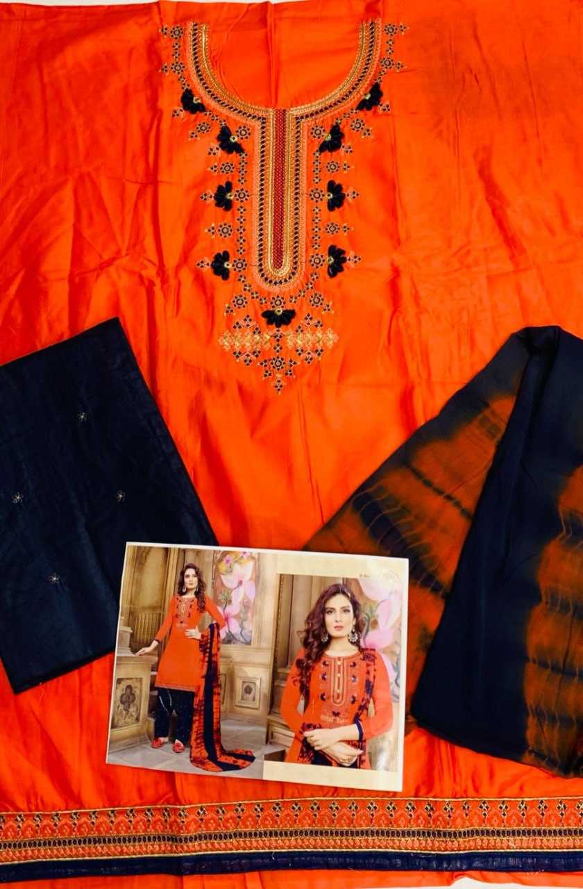 YNF COTTON RIN131 PREMIUM SUITS & DRESSES WHOLESALE EMBROIDERY COTTON PATIALA PUNJABI SUITS MANUFACTURE- Kapda Export