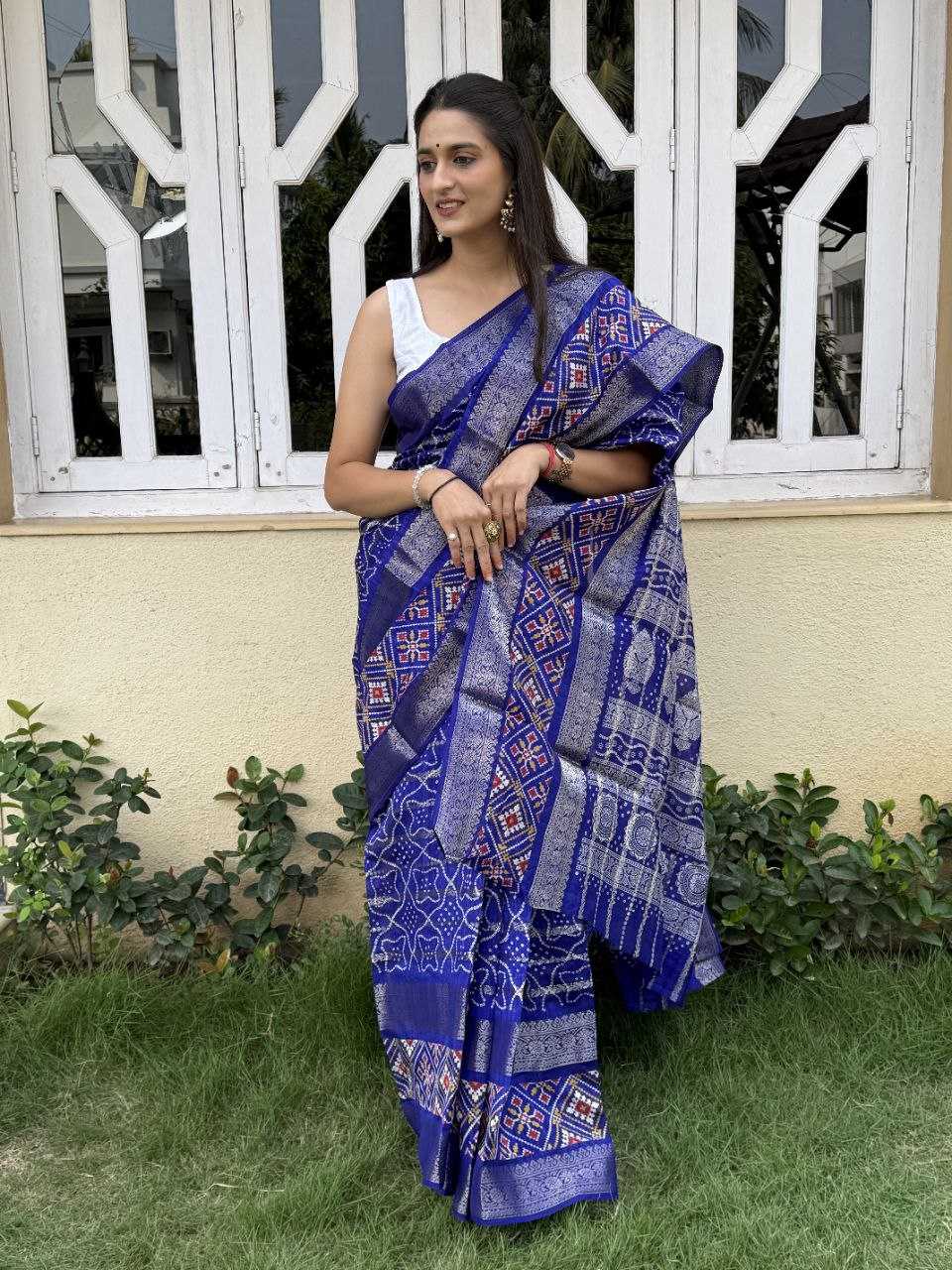 YNF COTTON SILK KESH117 RWC47 SAREES WHOLESALE SILK ZARI BORDER SILK COTTON FESTIVE BLUE SAREES MANUFACTURER- Kapda Export