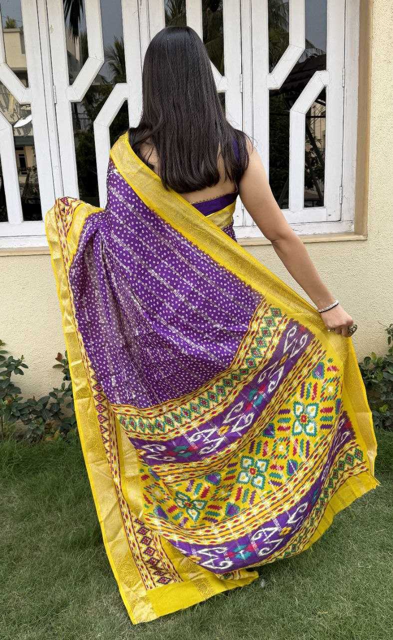 YNF COTTON SILK KESH117 RWC54 SILK SAREES WHOLESALE COTTON SILK UNIFORM BANDHANI SAREES MANUFACTURER- Kapda Export