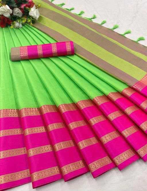 YNF COTTON SILK KESH245 RNF07 SAREES WHOLESALE JACQUARD COTTON SILK SAREES MANUFACTURER- Kapda Export