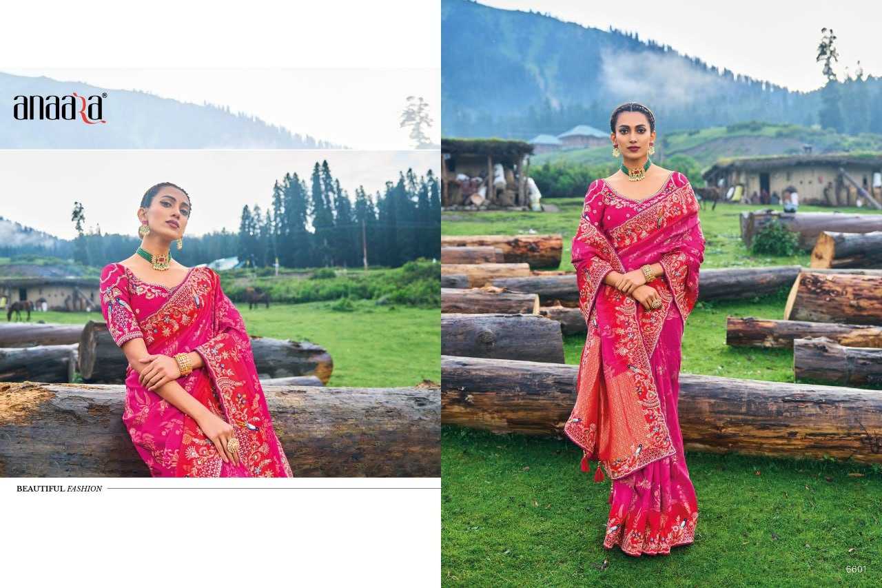 YNF DOLA SILK TATHASTU KESH113 Anaara 6601 CLOTHING BRANDS WHOLESALE SAREES MANUFACTURER- Kapda Export