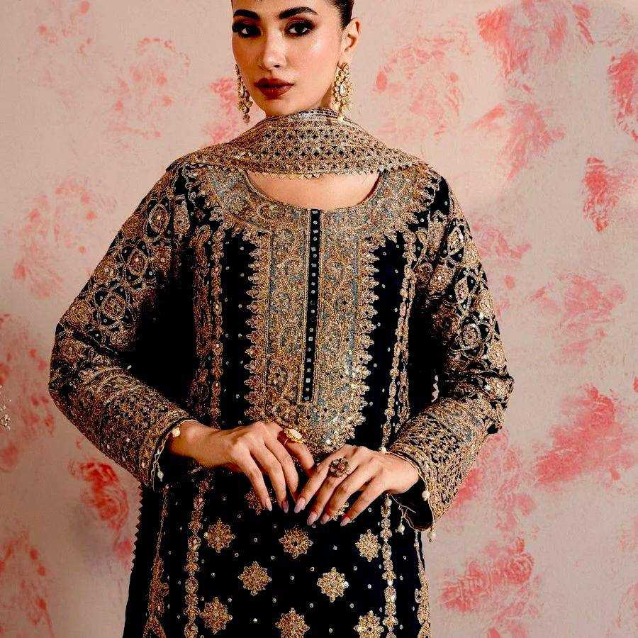 YNF FAUX GEORGETTE RIN169 5782 SUITS & DRESSES WHOLESALE EMBROIDERY PAKISTANI LADIES GEORGETTE SUITS MANUFACTURER- Kapda Export