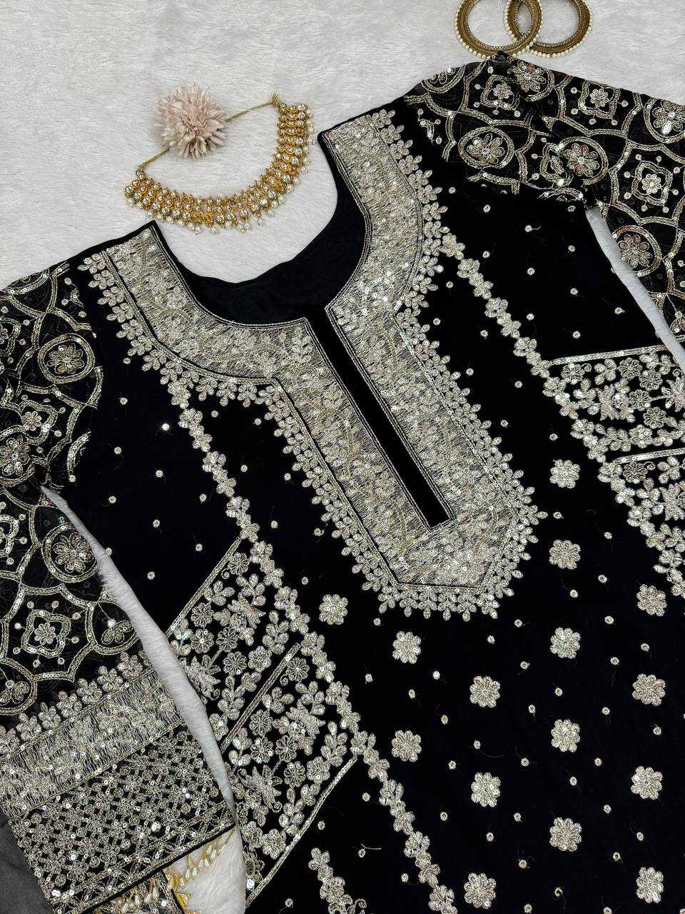 YNF FAUX GEORGETTE RIN169 5782 SUITS & DRESSES WHOLESALE EMBROIDERY PAKISTANI LADIES GEORGETTE SUITS MANUFACTURER- Kapda Export