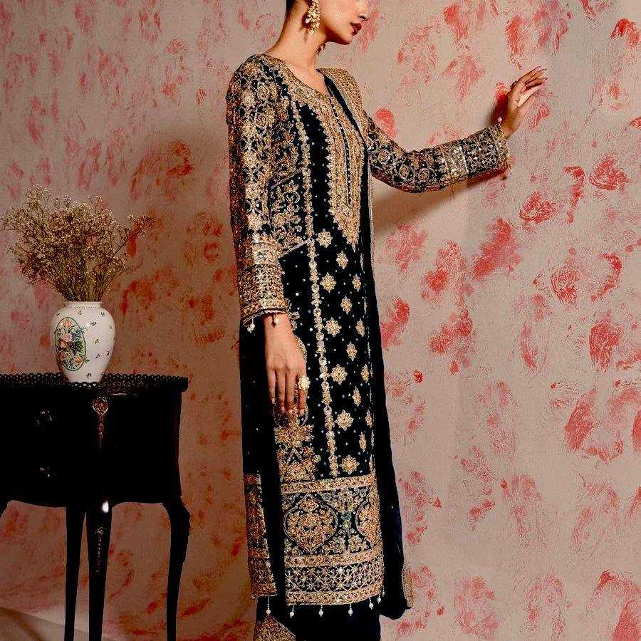 YNF FAUX GEORGETTE RIN169 5782 SUITS & DRESSES WHOLESALE EMBROIDERY PAKISTANI LADIES GEORGETTE SUITS MANUFACTURER- Kapda Export