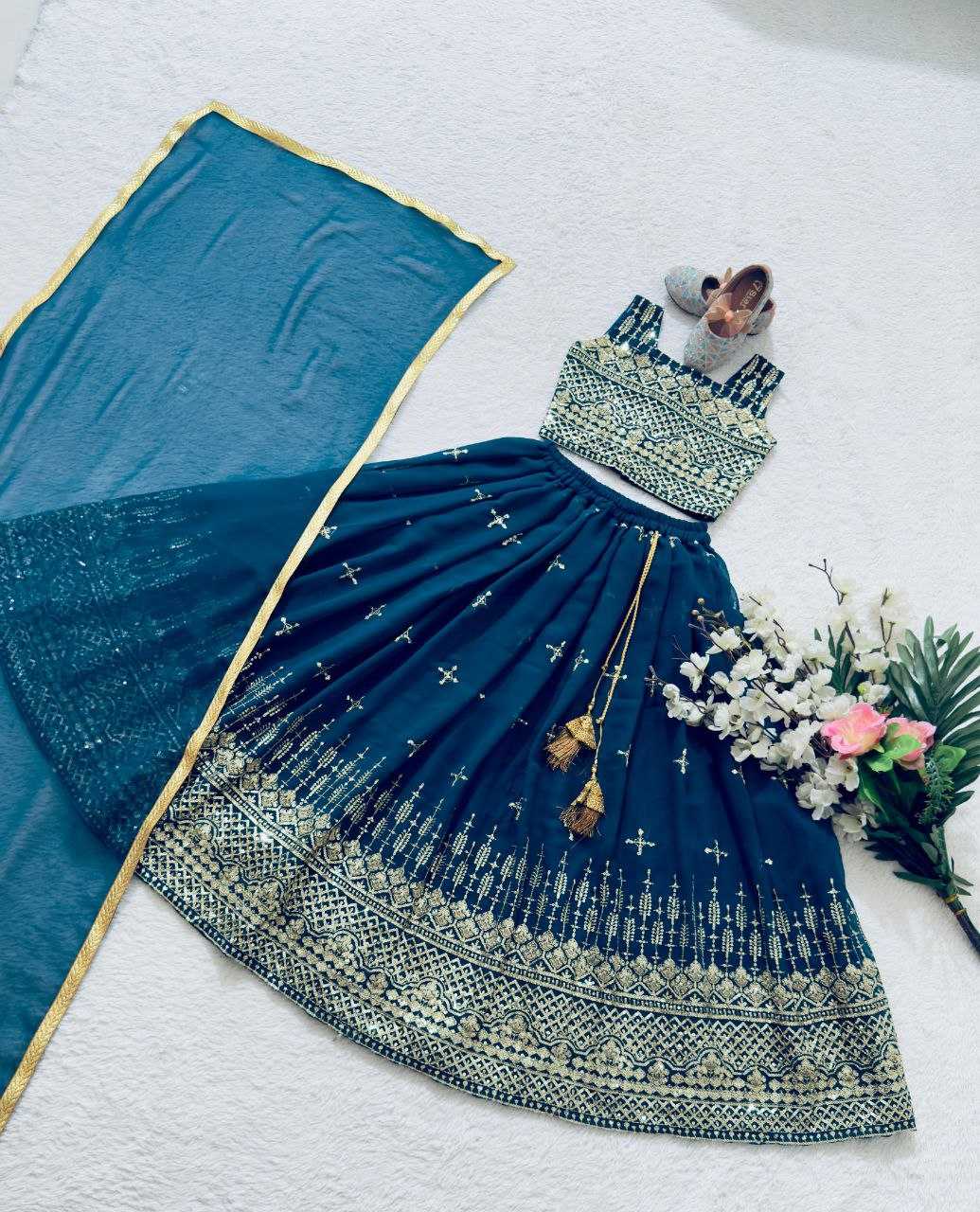 YNF GEORGETTE KESH168 MNT46 KIDS WEAR WHOLESALE KIDS LEHENGA KIDS TRADITIONAL OUTFITS KIDS LEHENGA CHOLI KIDS FESTIVE WEAR KIDS WEDDING OUTFITS MANUFACTURER- Kapda Export