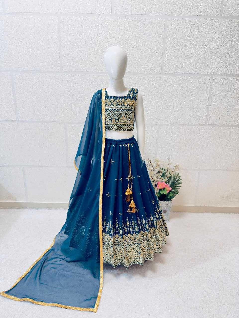 YNF GEORGETTE KESH168 MNT46 KIDS WEAR WHOLESALE KIDS LEHENGA KIDS TRADITIONAL OUTFITS KIDS LEHENGA CHOLI KIDS FESTIVE WEAR KIDS WEDDING OUTFITS MANUFACTURER- Kapda Export