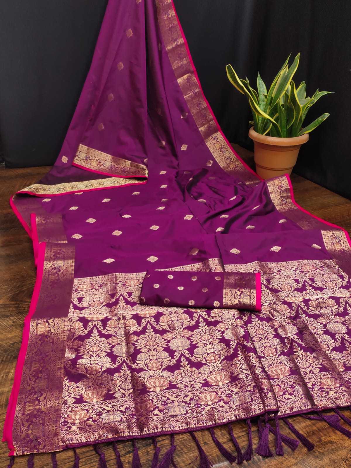 YNF JACQUARD KESH190 SULA SAREES WHOLESALE FANCY PRINTED SEQUINS WORK SILK SAREES MANUFACTURER- Kapda Export