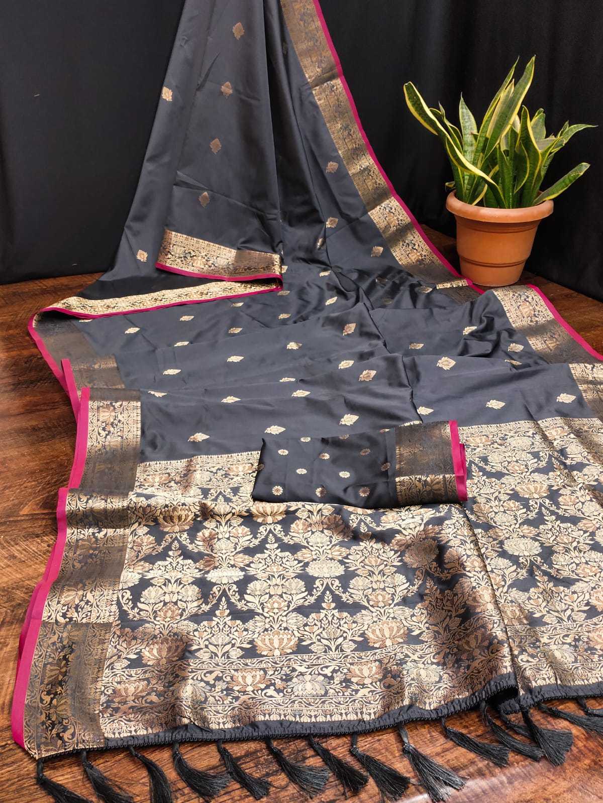 YNF JACQUARD KESH190 SULA SAREES WHOLESALE FANCY PRINTED SEQUINS WORK SILK SAREES MANUFACTURER- Kapda Export