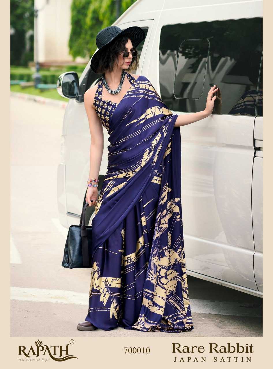 YNF JAPAN SARTIN RAJPATH KESH235 RARE RABBIT CLOTHING BRANDS WHOLESALE SAREE MANUFACTURER- Kapda Export